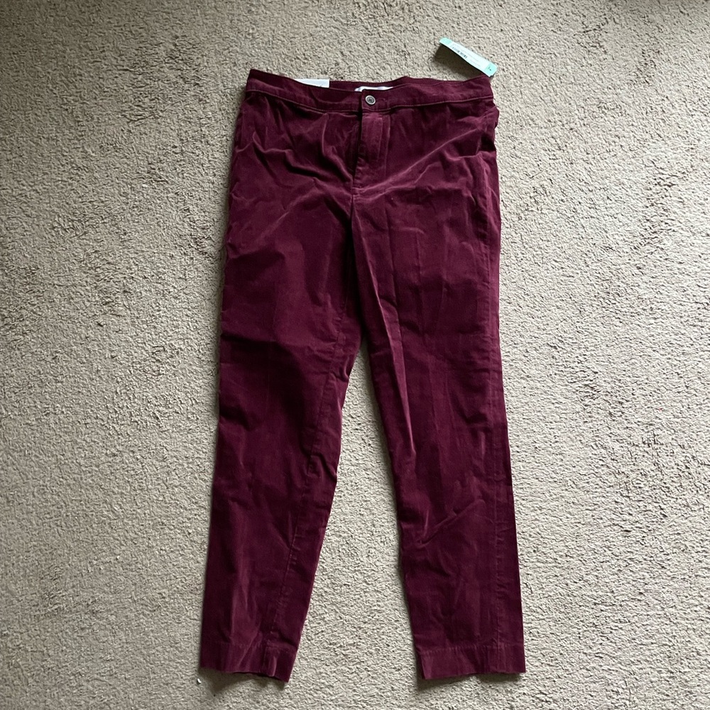Lila Ryan Stretch Velveteen Trouser